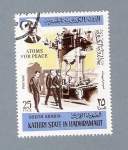 Stamps Saudi Arabia -  Atoms For Peace