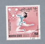 Stamps Saudi Arabia -  X th Olympic Winter Games Grendoble 1968