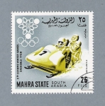 Sellos de Asia - Arabia Saudita -  X th Olympic Winter Games Grendoble 1968