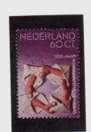 Stamps Netherlands -  100 años de UPU