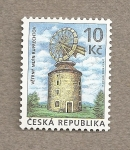Stamps Czech Republic -  Molino de viento