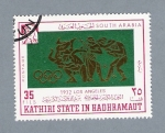 Stamps Saudi Arabia -  Los Ángeles 1932