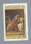 Stamps Saudi Arabia -  Cuadro David