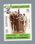 Stamps Saudi Arabia -  Kennedy y família