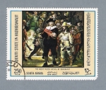 Stamps Saudi Arabia -  Cuadro de Rembrandt