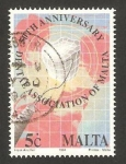 Stamps : Europe : Malta :  50 anivº de la asociación dental de Malta