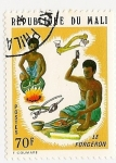 Stamps : Africa : Mali :  Le Forgeron