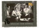 Sellos de America - Argentina -  100 años del cine mundial