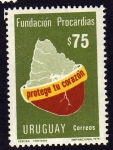 Sellos de America - Uruguay -  Fundacion procardias