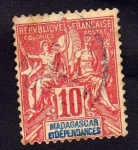 Stamps Europe - France -  Mdagascar y Dependencias