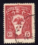 Sellos de Europa - Vaticano -  escudo