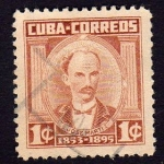 Stamps Cuba -  jose Marti