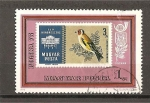 Stamps Hungary -  Exposicion Internacional de Filatelia. (IBRA 73).
