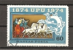 Stamps Hungary -  Cincuentenario de la U.P.U.