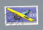 Stamps : Europe : Germany :  História de la aviación