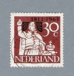 Stamps Netherlands -  Triple