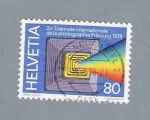 Stamps Switzerland -  2e Triennale Internationale de la Photographie Fribourg 1978