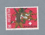 Stamps : Europe : Switzerland :  Satus