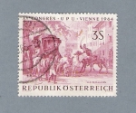 Stamps : Europe : Austria :  XV Congresao de la UPU Vienna