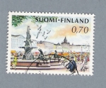 Stamps : Europe : Finland :  Plaza de Finlandia