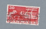 Stamps Denmark -  Estructuras
