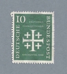 Sellos de Europa - Alemania -  Evangelischer Kirchentag 1956