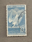 Stamps : America : Cuba :  Ave, entrega especial