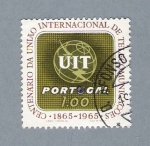 Stamps : Europe : Portugal :  Centenario Internacional de Telecomunicaciones