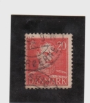 Stamps Europe - Denmark -  Rey Christian X