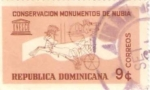 Stamps Dominican Republic -  CONSERVACION DE LOS MONUMENTOS DE NUBIA
