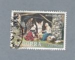 Stamps Andorra -  Navidad 1972 (repetido)