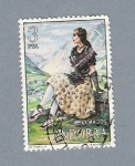 Stamps : Europe : Andorra :  La Pubilla