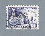 Stamps : Europe : Denmark :  Jarrón
