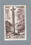 Stamps : Europe : Andorra :  Croix Gothique Andorra la Vielle
