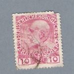 Stamps Austria -  Franciscus Jose (repetido)