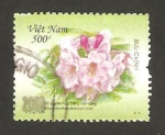 Stamps Vietnam -  flor, rhododendron fortunei