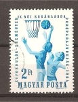 Stamps Hungary -  9º Campeonato de Europa  Femenino de Basket.