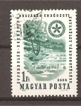 Stamps Hungary -  Congreso Itinerante de la Federacion Nacional Forestal de Eger.