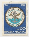 Sellos de America - Argentina -  Liga Naval Argentina