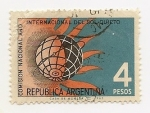 Stamps Argentina -  Comisión Nacional año Internacional de sol quieto