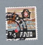 Stamps : Europe : Malta :  Regatta