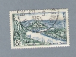 Stamps France -  La Valle de la Seine Aux Andelys