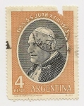Stamps Argentina -  S.S. Juan XXIII