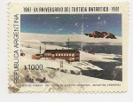 Sellos de America - Argentina -  XX° Aniversario del Tratado Antártico
