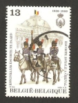 Sellos del Mundo : Europa : B�lgica : 2308 - 50 anivº de La Guardia Real a Caballo