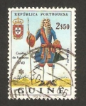 Stamps : Africa : Guinea :  capitán de fusileros