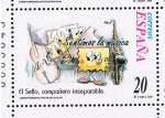 Stamps Spain -  Edifil  3674  Correspondencia Epistolar Escolar.  El sello, compañero inseparable. 