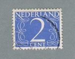 Stamps Netherlands -  2 cent (repetido)