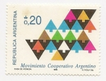 Sellos de America - Argentina -  Movimiento Cooperativo Argentino
