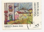 Stamps Argentina -  Caminito (Buenos Aires)